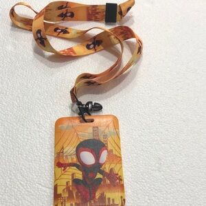 Spider-Man Lanyard with ID Holder